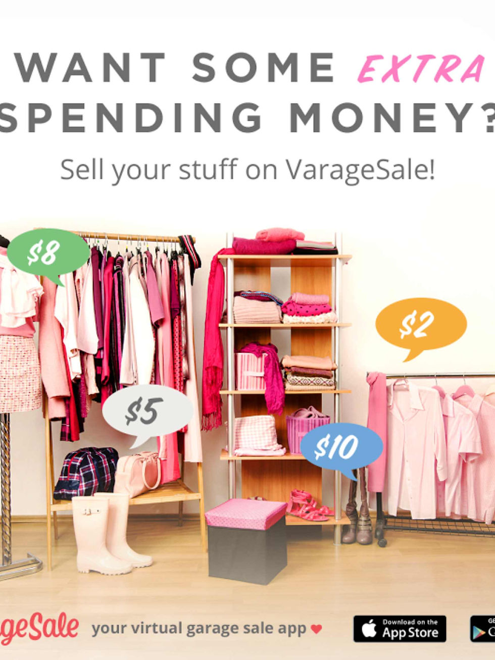 Example of VarageSale social media creative