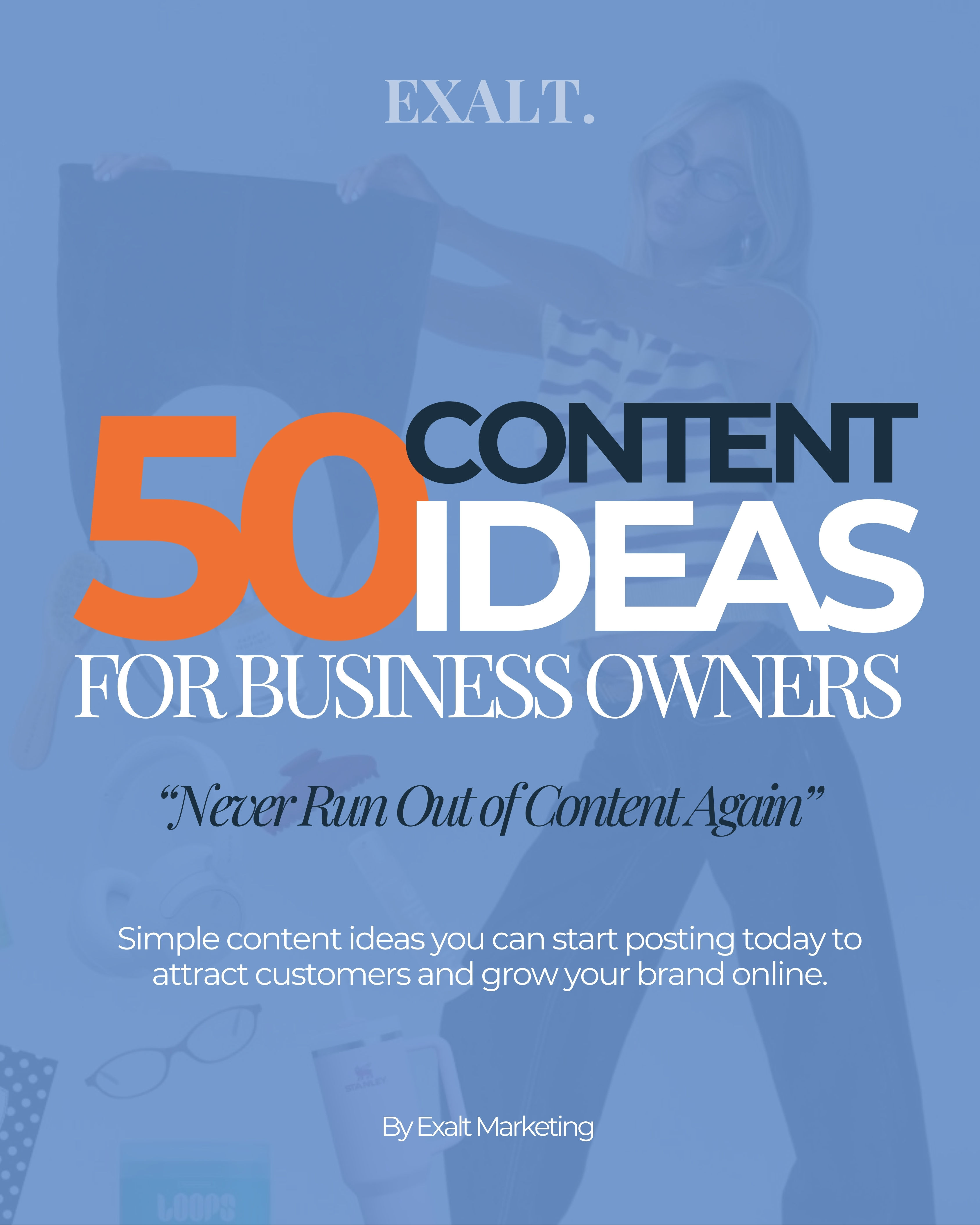 50 Content Ideas for Business Owners