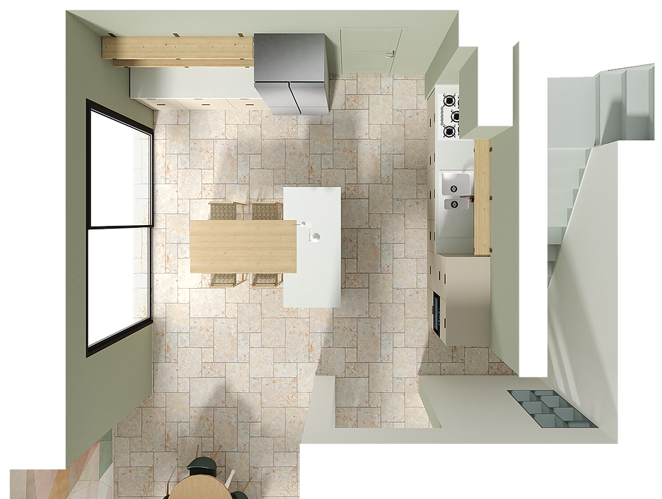 Ame des Lieux Cahors Projet espace décoration architecture intérieure plans chambre cuisine salon