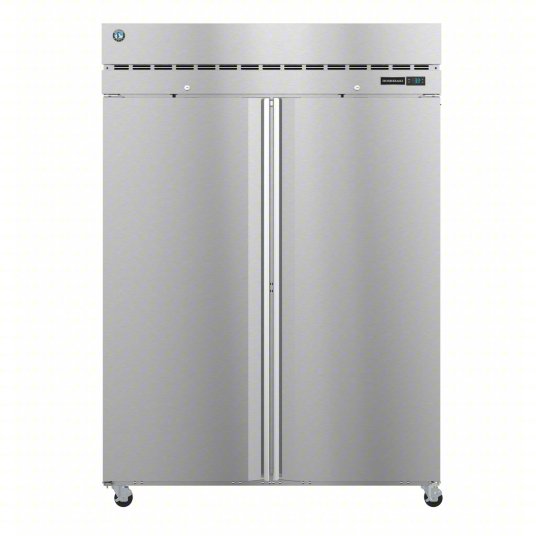 Double-door commercial cold-storage cabinet