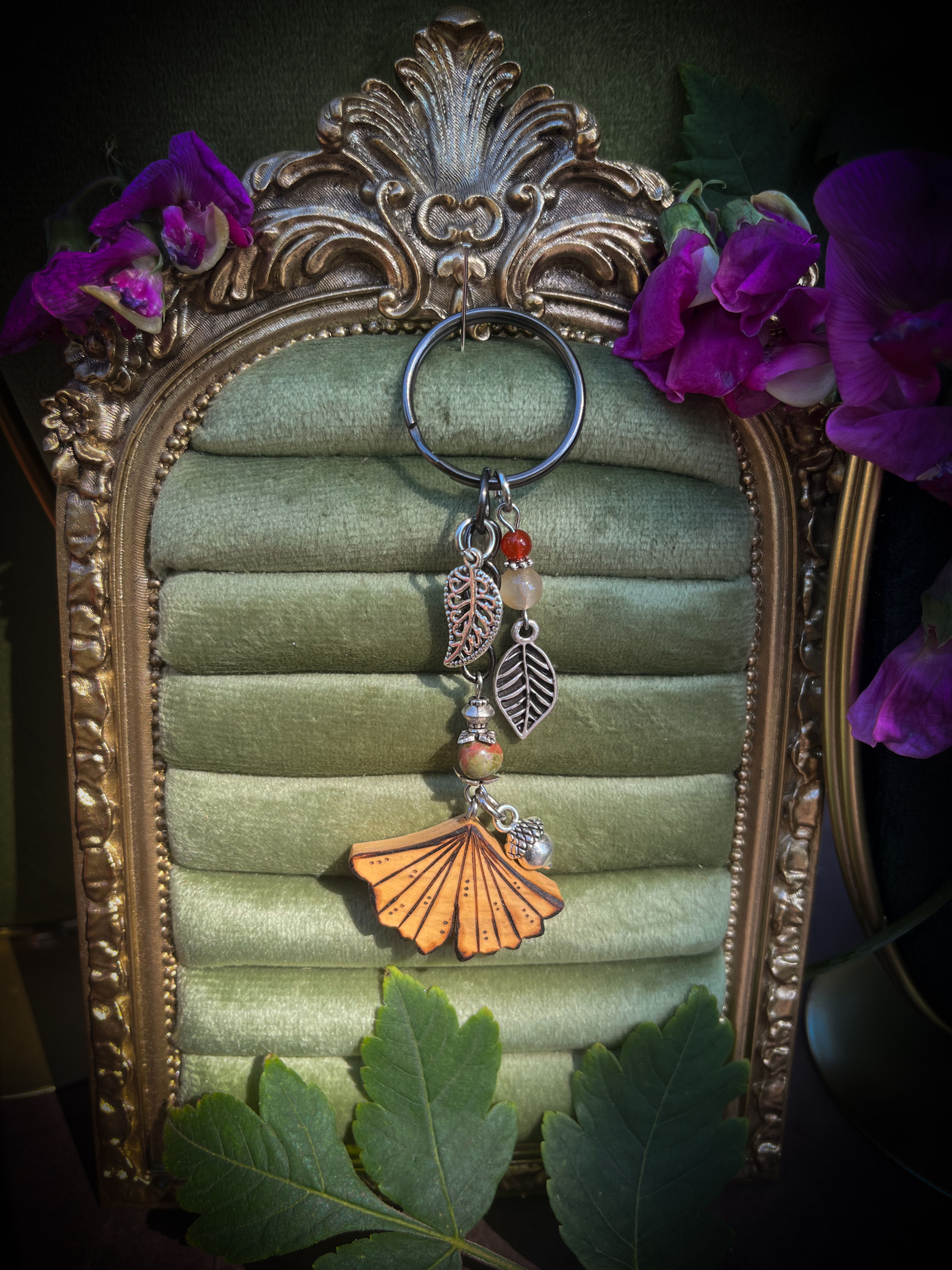 Porte clés Gingko