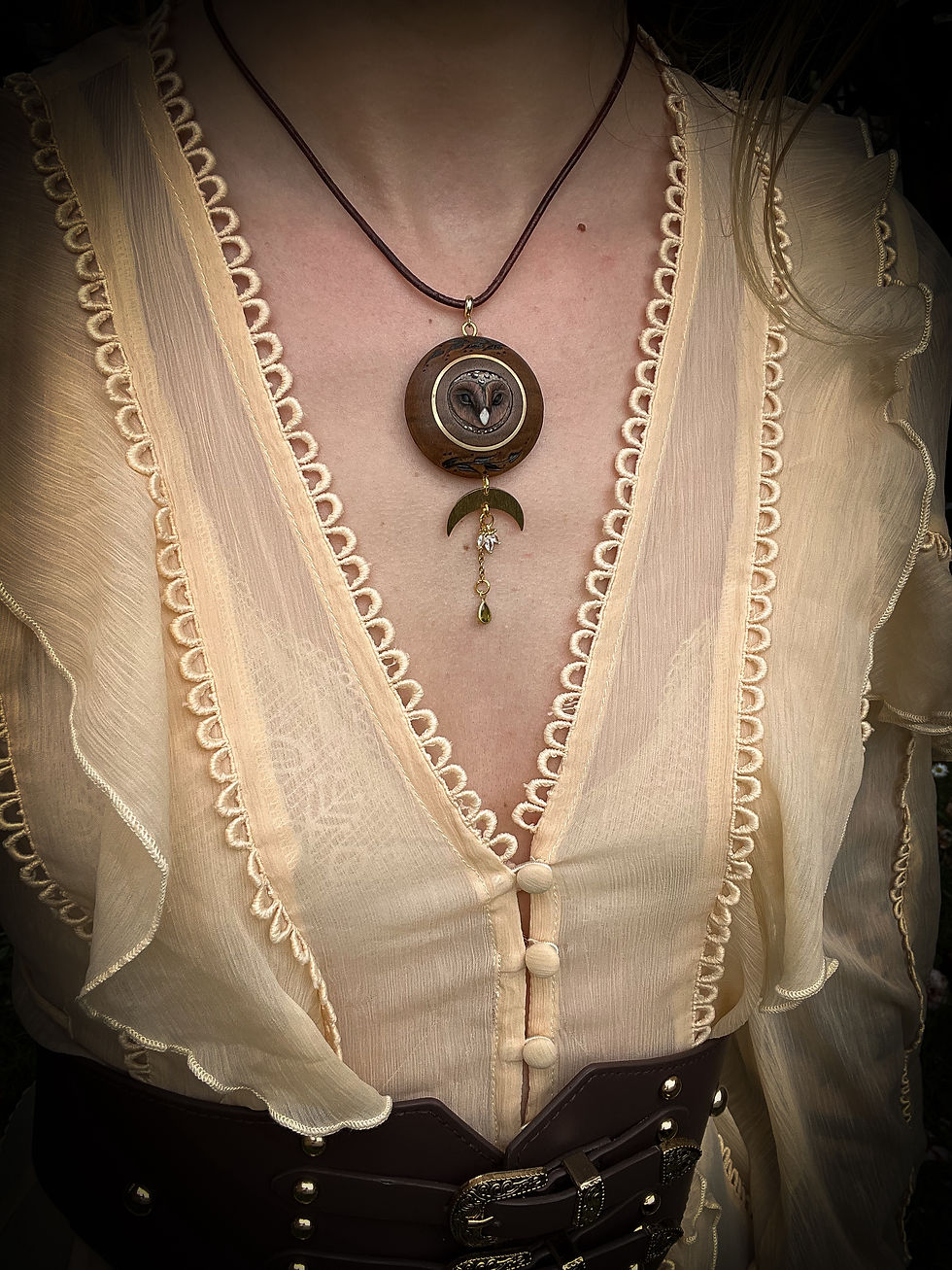 Miniature : Pendentif chouette 