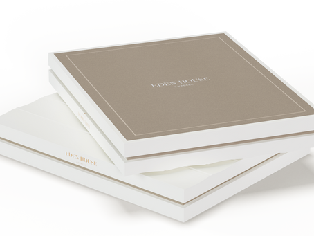 A premium year end corporate gift set in elegant packaging