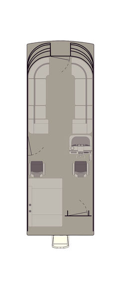 Rear Swing-Back Lounge (SB)