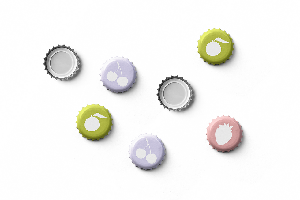 Pucker Up Brewing Beer Caps