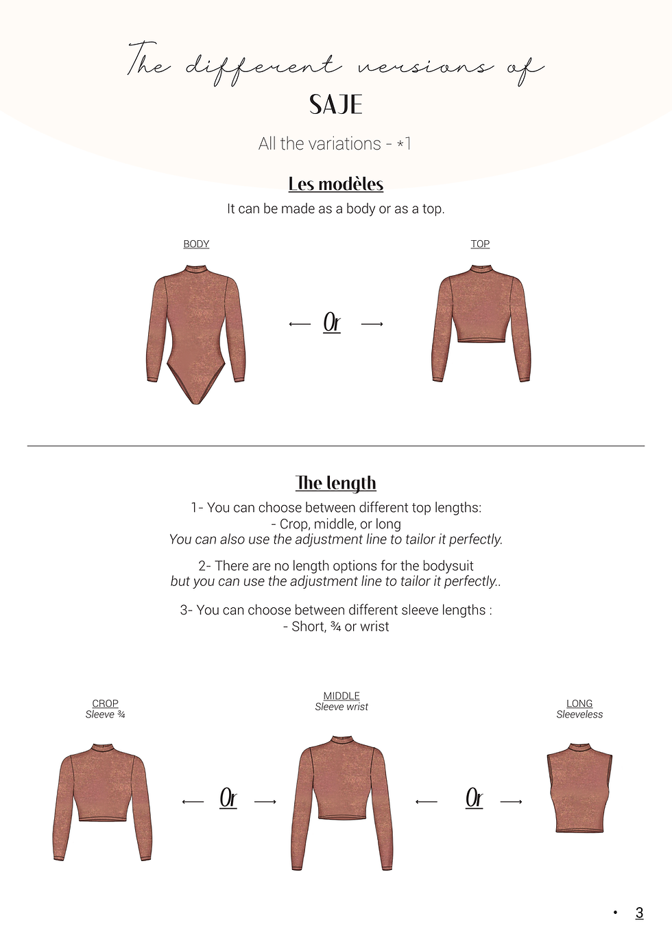 Miniature : SAJE - Bodysuit & top