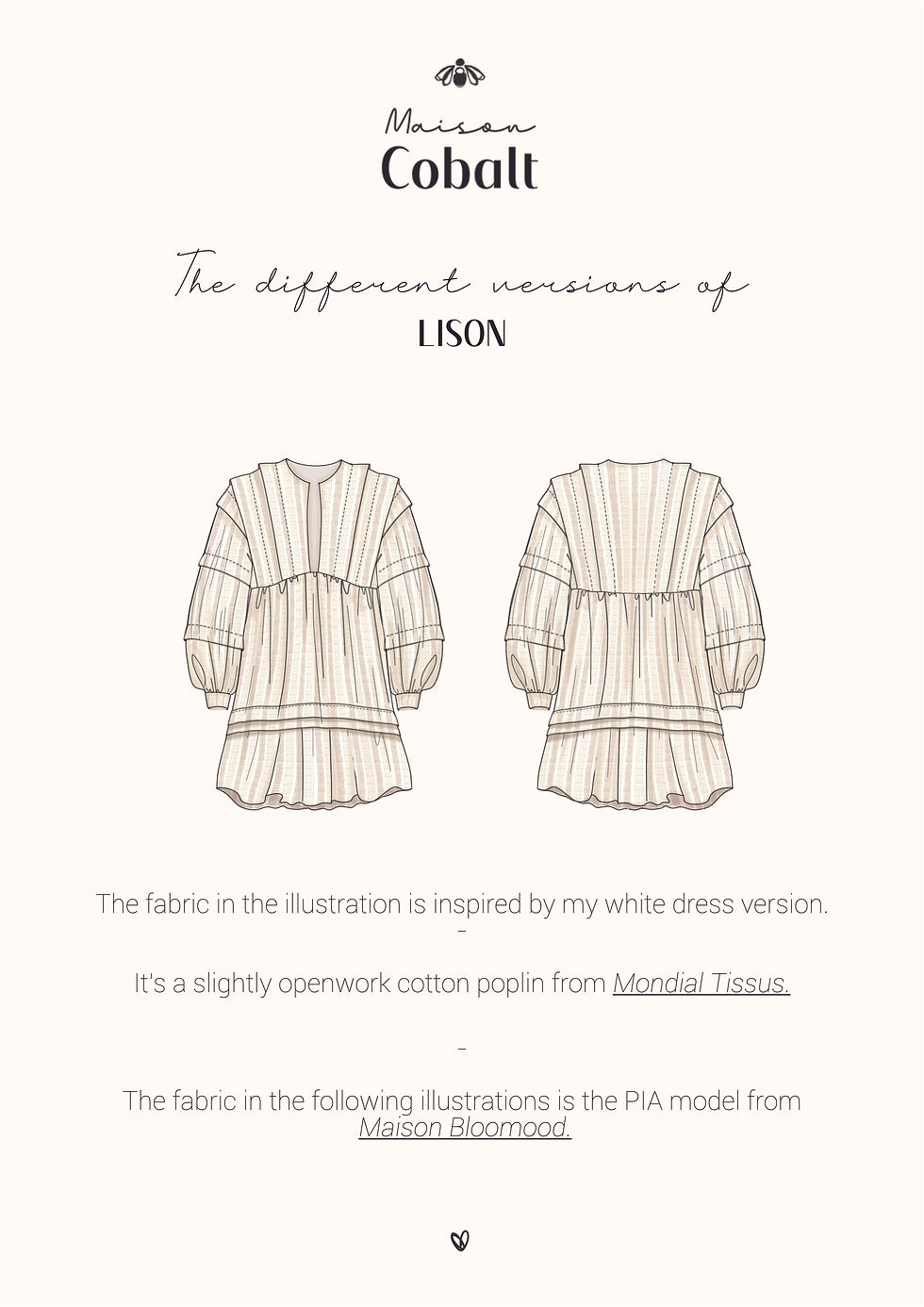 Miniature : LISON - Dress and blouse