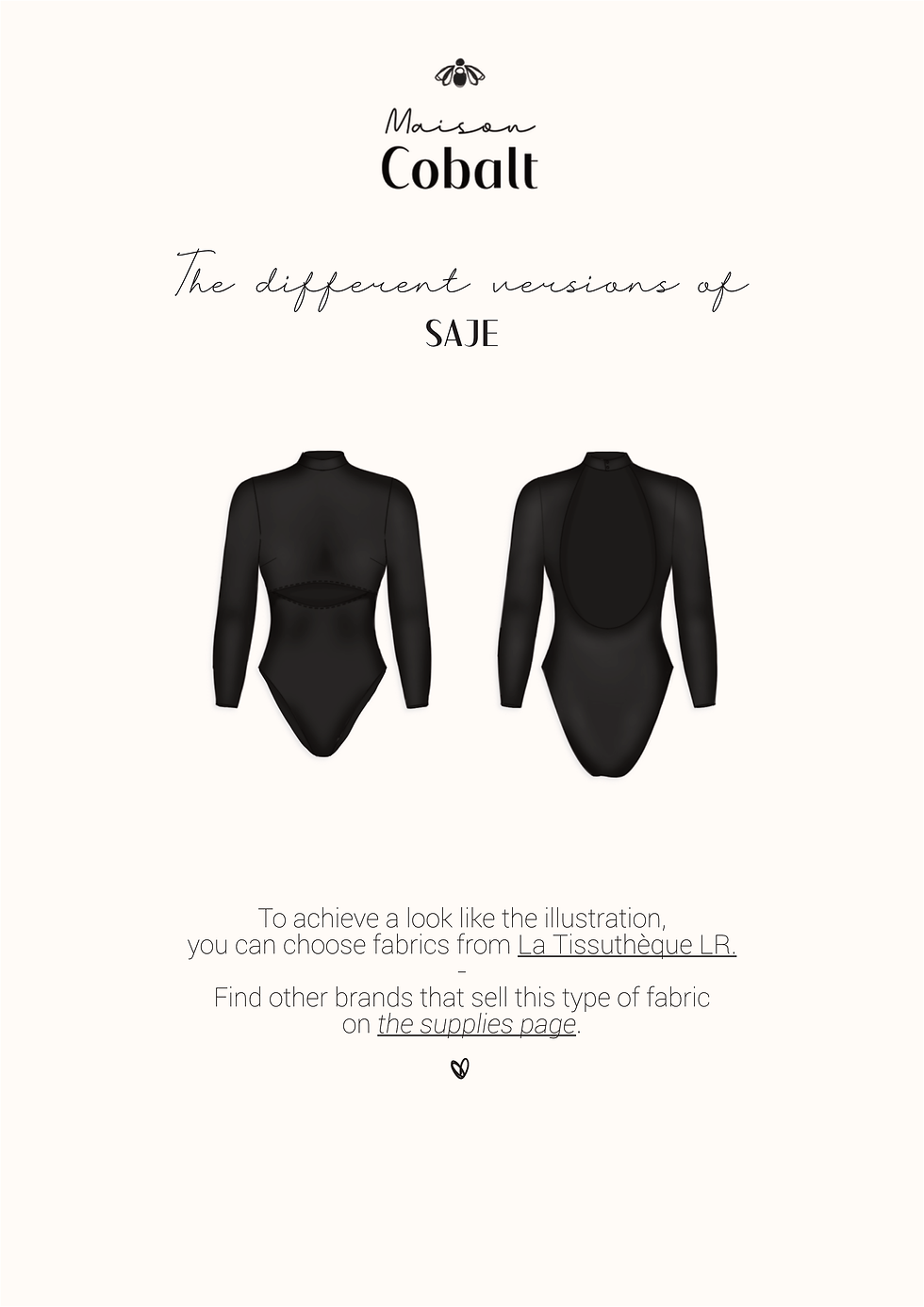 Miniature : SAJE - Bodysuit & top