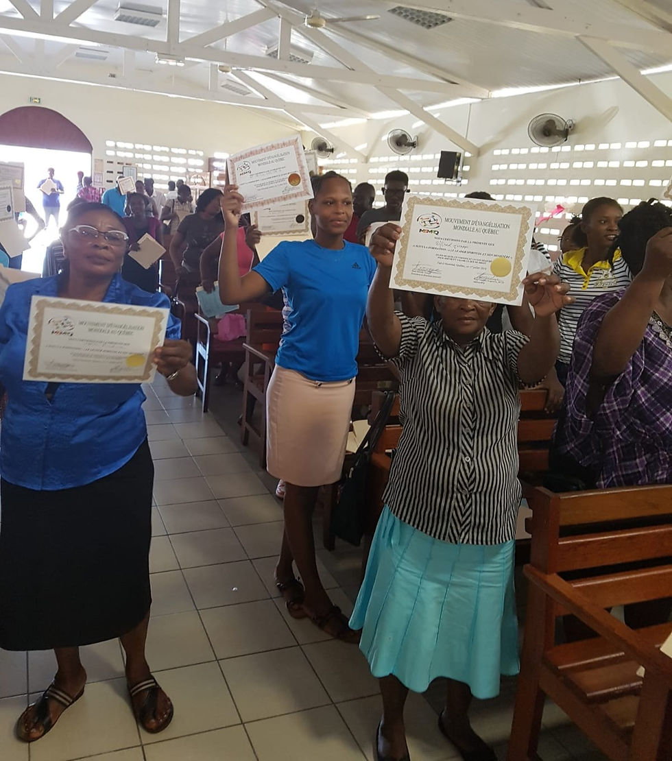 Mission d'évangélisation en Guyane Française
