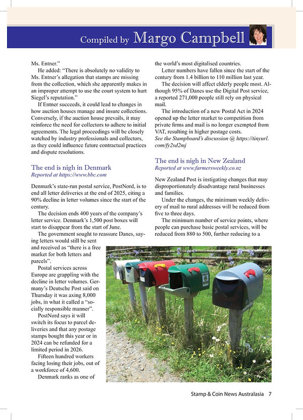 Stamp and Coin News Australasia Magazine 7301 January February 2026 Page 007.jpg
