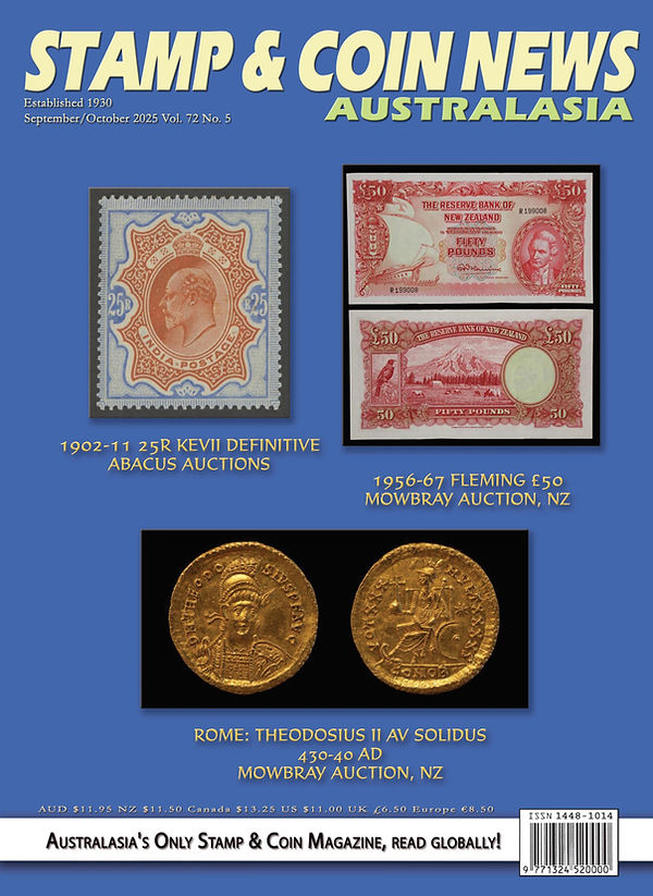 Stamp and Coin News Australasia Magazine 7205 September October - cover.jpg