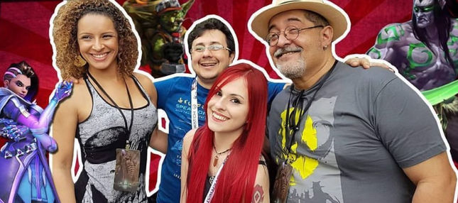 Carol Crespo, Gustavo Nader e Mauro Ramos