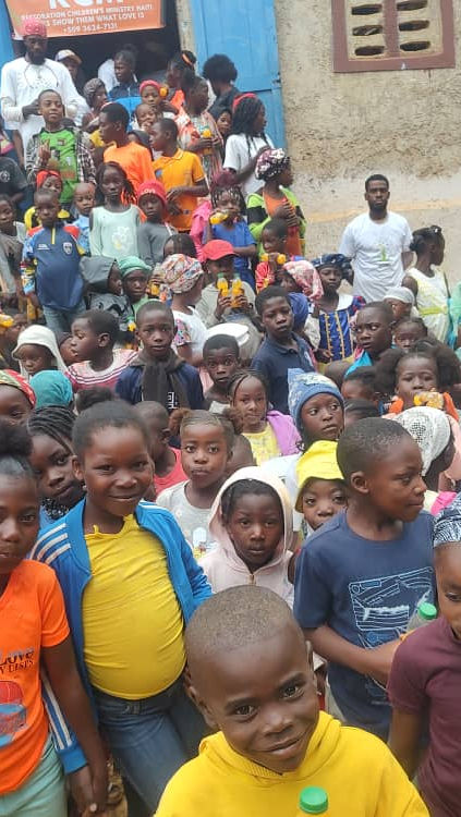 Children at Hope for kids Haiti