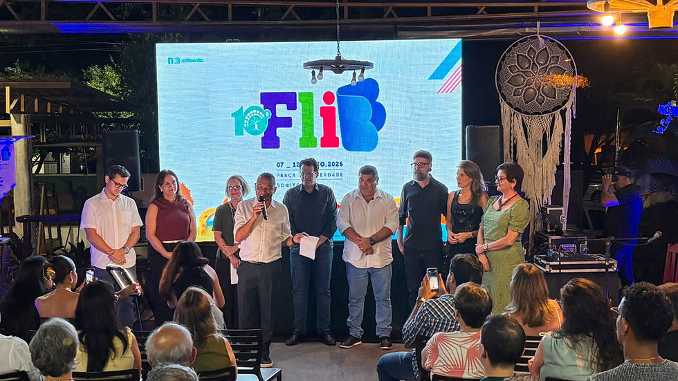 Lançamento em Bonito inicia contagem regressiva para a 10ª edição da FLIB