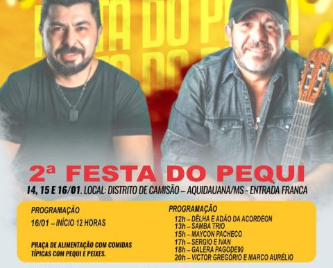 Aquidauana sediará segunda festa do pequi