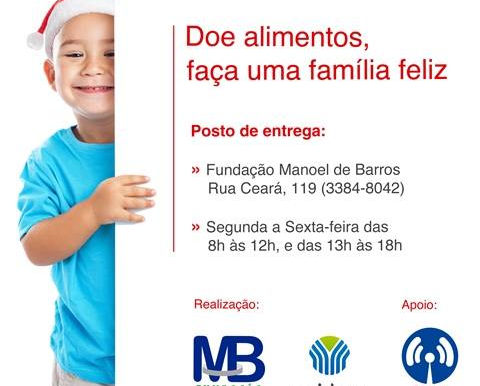 Natal Solidário arrecada alimentos para entidades de Campo Grande