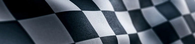 A cheque flag to support the Formula 1 back ground within peakline