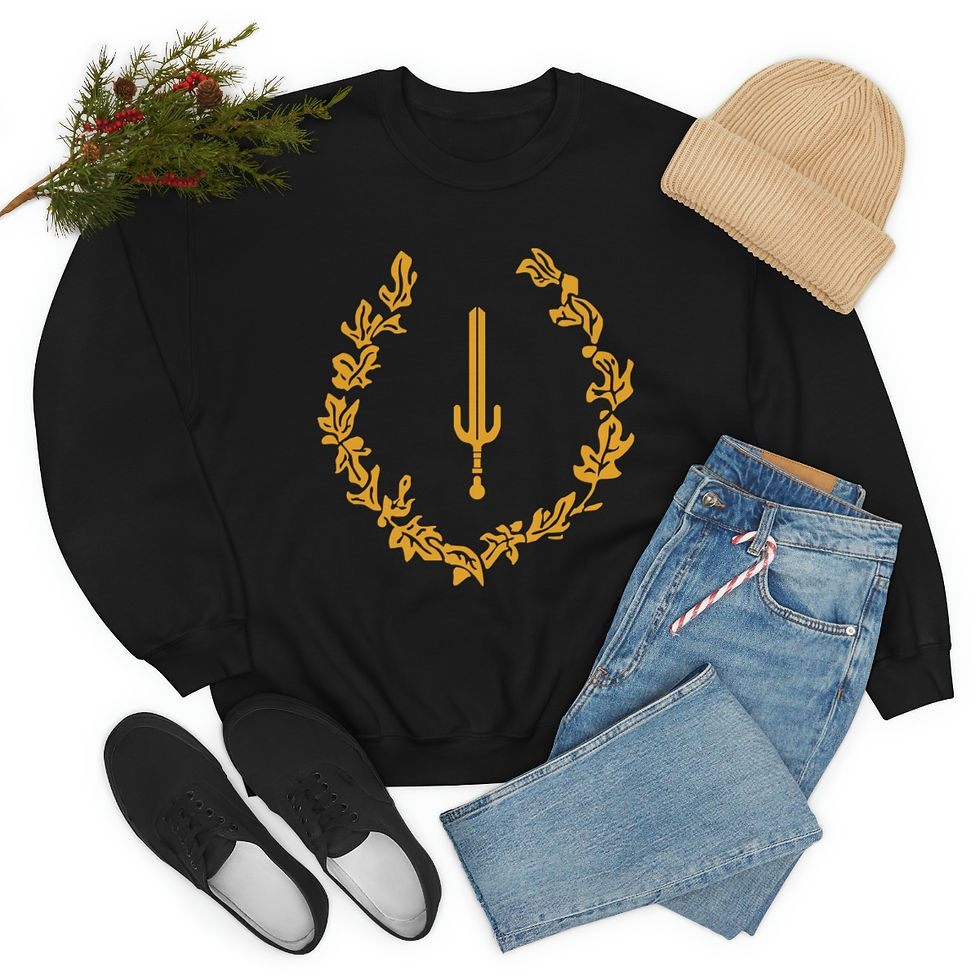 Thumbnail: Black American Heritage Crewneck Sweatshirt