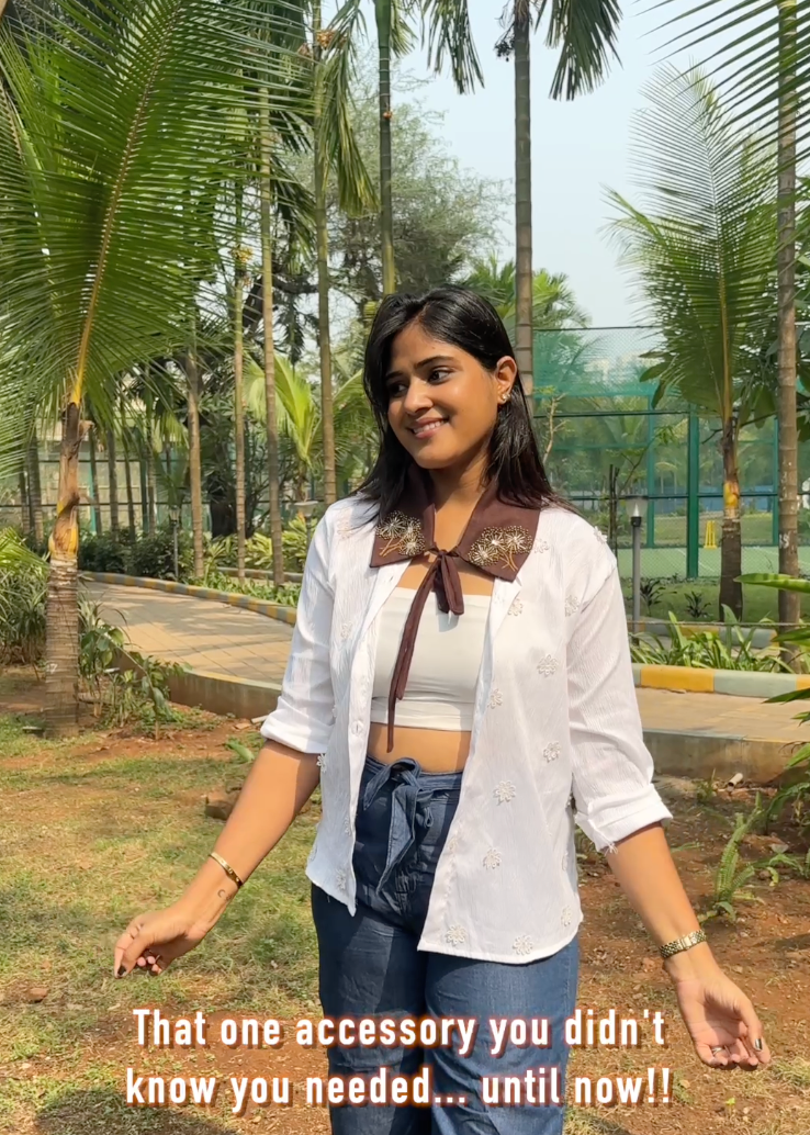 Thumbnail: Brown Detachable Collar