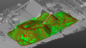 Cálculo de cantidades en superficies irregulares