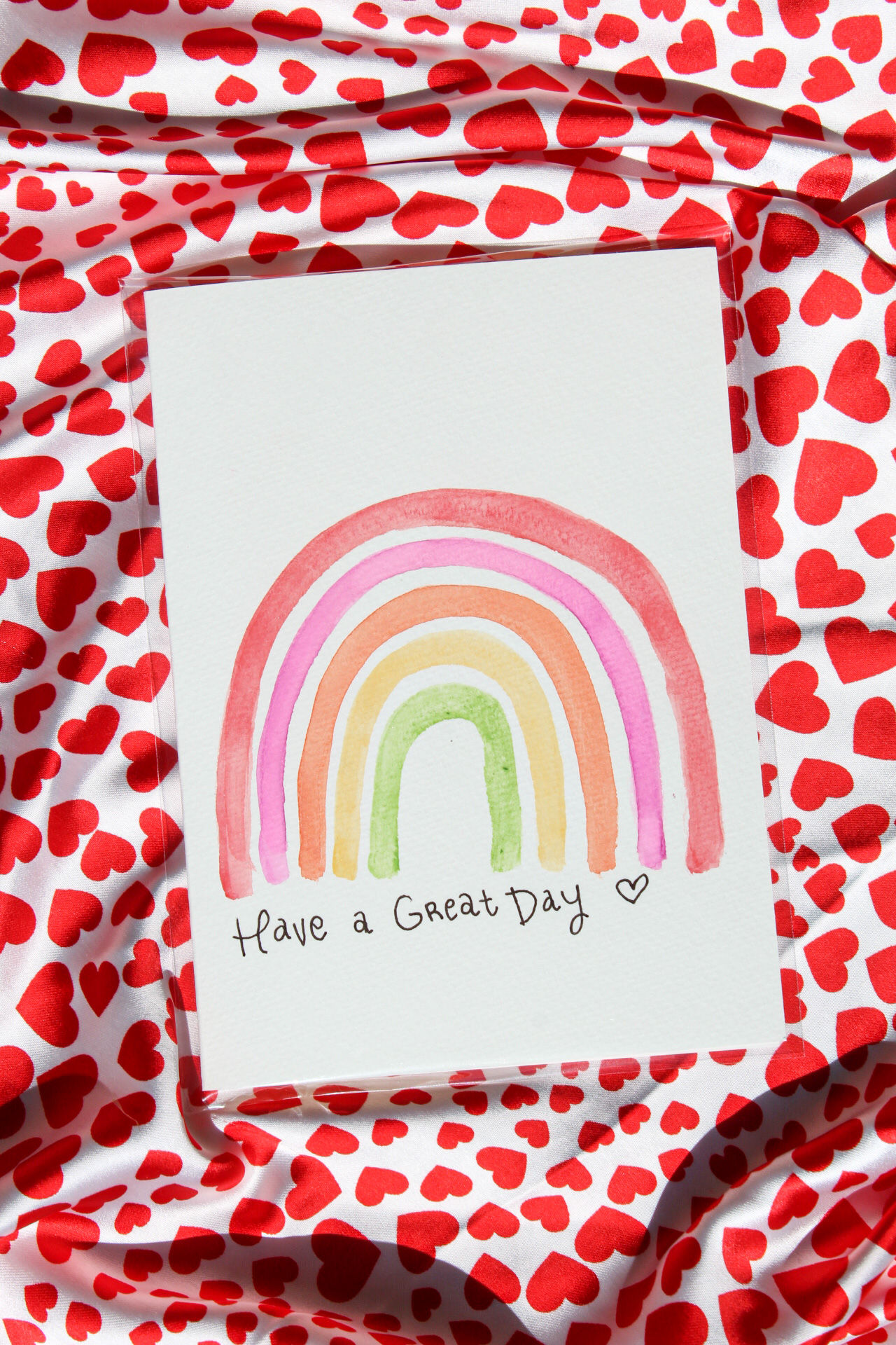 Red Rainbow "Have a Great Day"