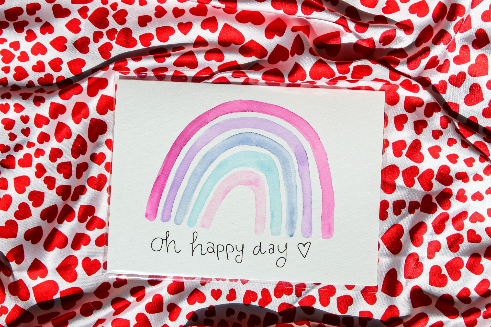 Pink Rainbow "Oh happy day"