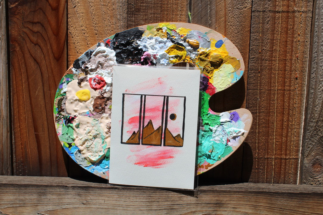 Acrylic Collection: Brass Mountains