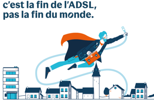 FIN DE L'ADSL pour notre commune