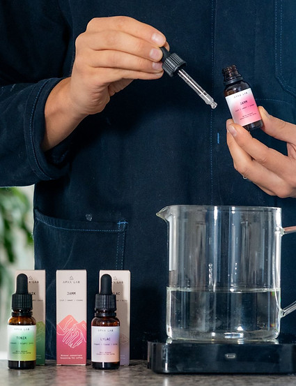 Apax Lab lifestyle image drops into water carafe.jpg