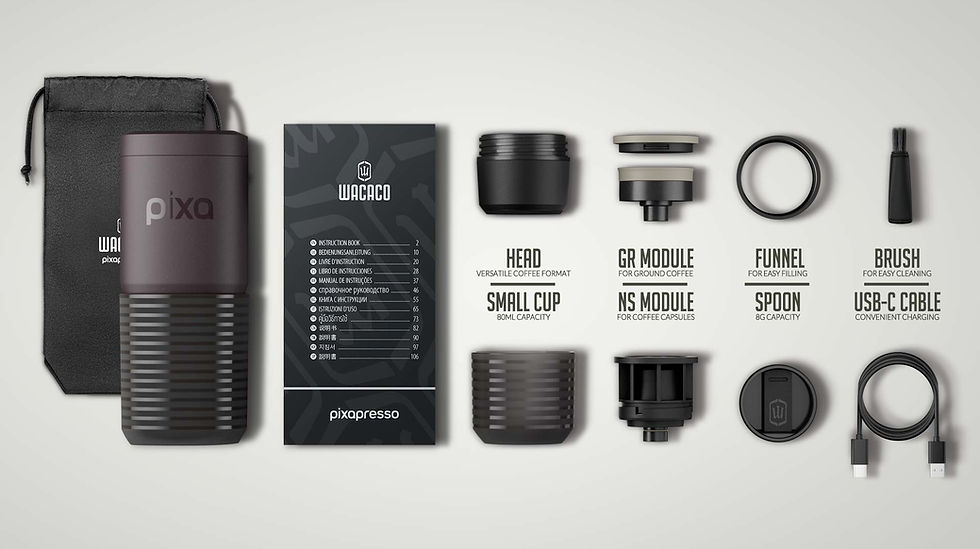 Wacaco Pixapresso contents image