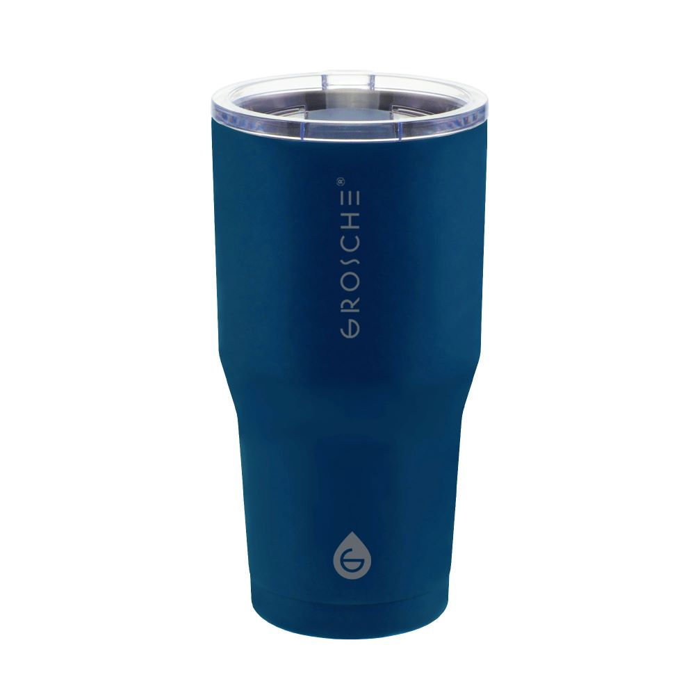 Yukon 20 oz Stainless Steel vacuum insulated tumbler -  Mountain Blue