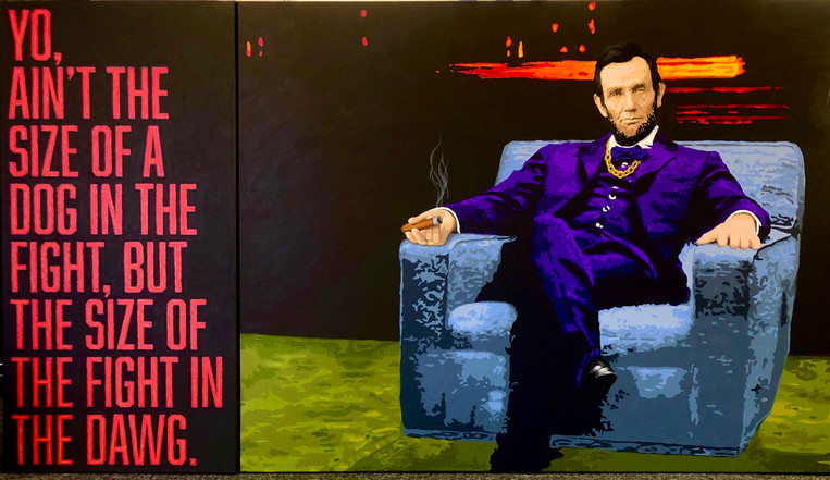 Abe Lincoln Circa 1960 Chicago