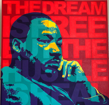 MLK. The Dream Is Free.