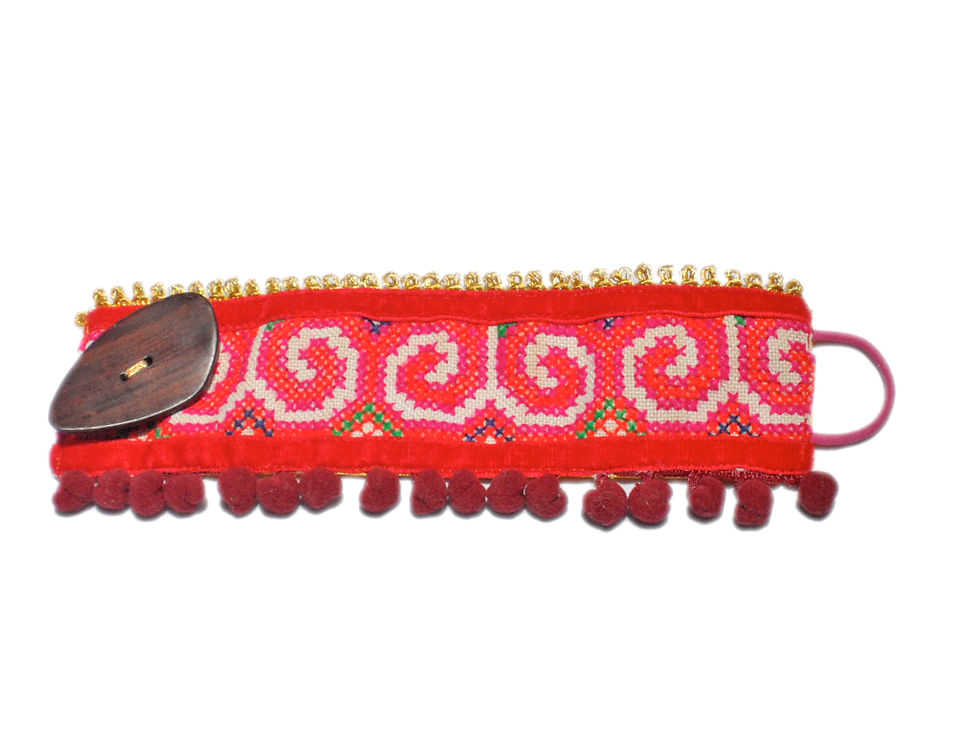 Thumbnail: Assorted Vintage embroidery Arm cuff