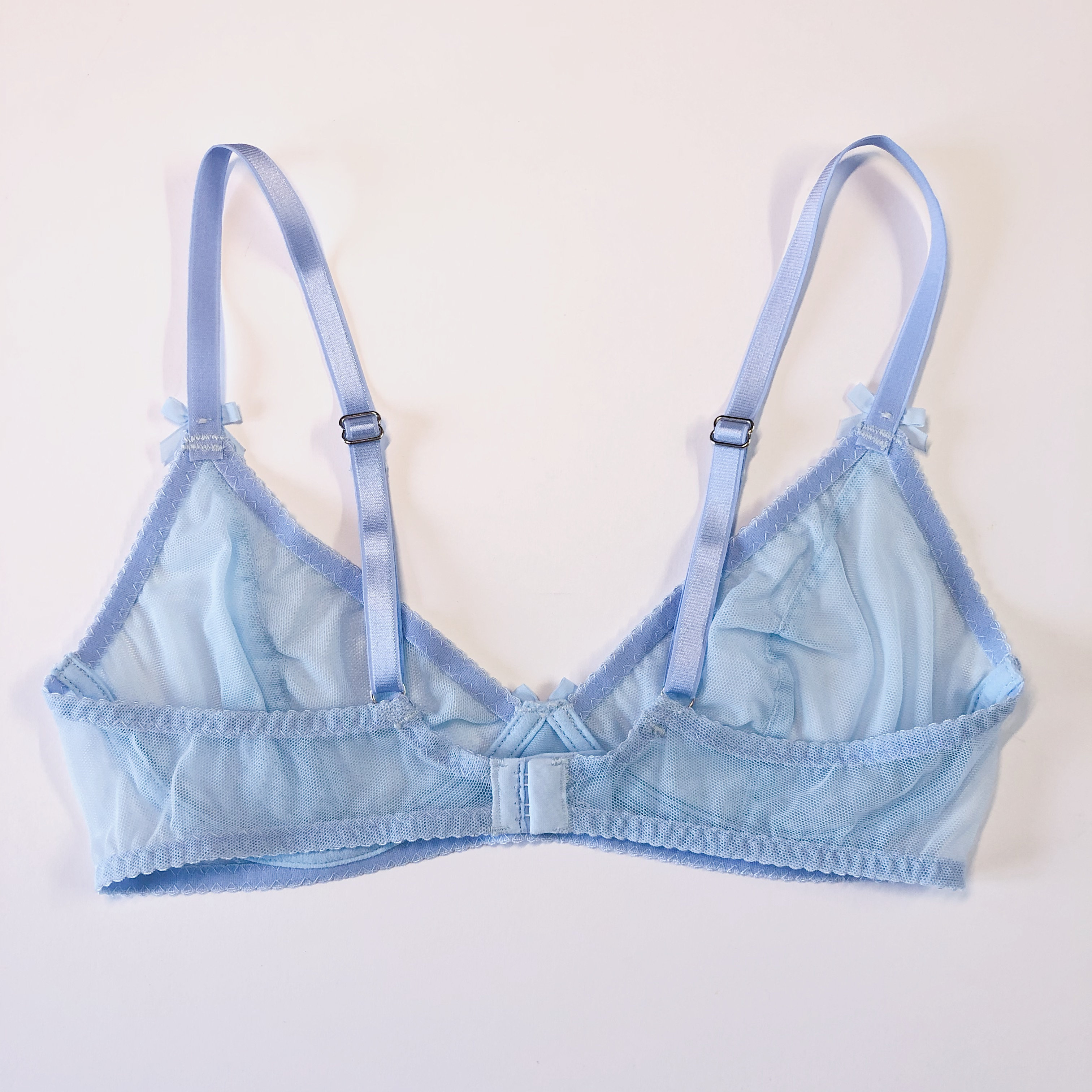 Basic baby blue bra shop