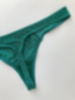 Thumbnail: Basic emerald thong