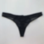 Thumbnail: Basic black thong