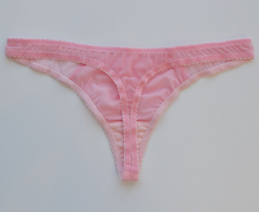 Thumbnail: Basic pink thong