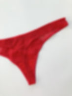 Thumbnail: Basic red thong