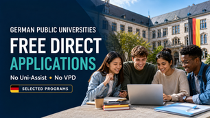 German Public Universities With Free Applications: No Uni-Assist or VPD