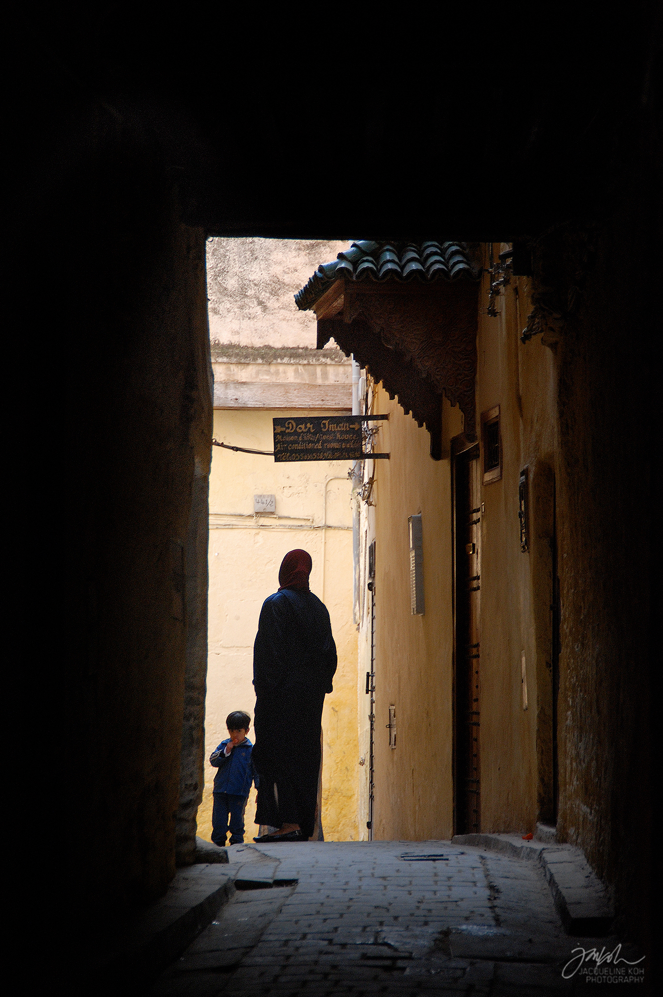 IN THE ALLEYWAY Fez, Morocco