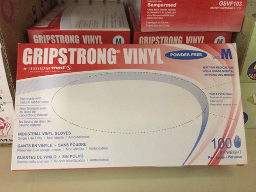gripstrong vinyl gloves
