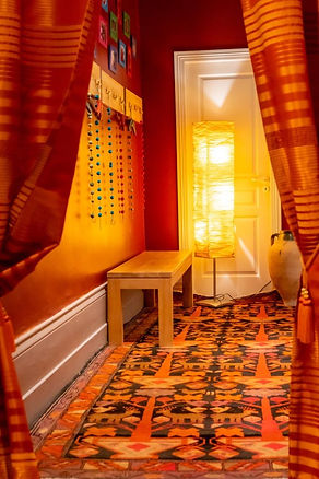 Vestiaire salle de méditation Lyon mbsr