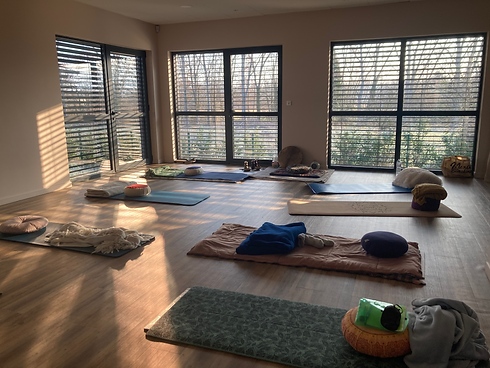 Salle du Pôle ressources à Saint-Just-Saint-Rambert pour les séances de Kundalini Activati