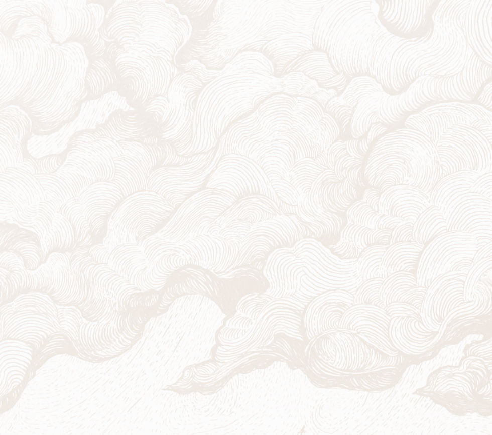 dessin de nuages type japonisant