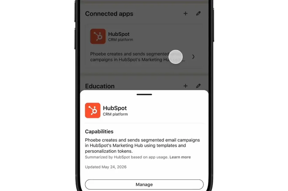 Опис можливостей та досвіду на прикладі застосунку HubSpot