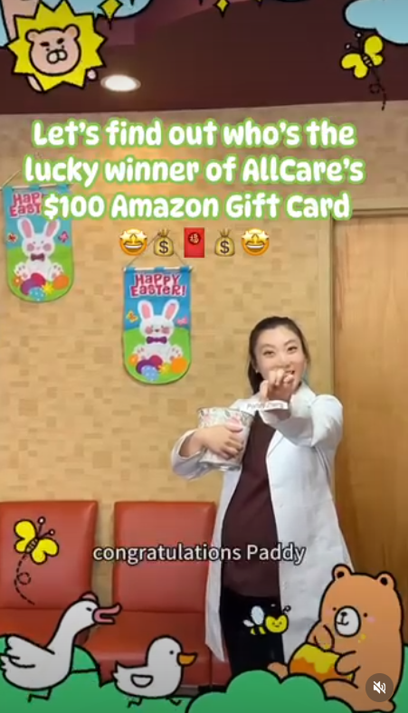 Congratulations to all lucky winners! We appreciate you for choosing AllCare Orthodontic Center for your new smiles!