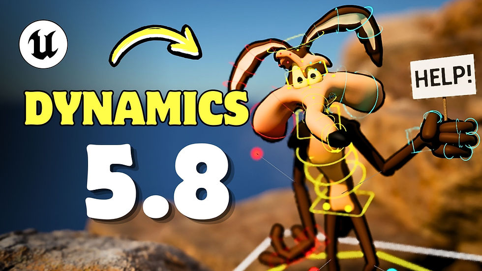 Control Rig Dynamics Unreal Engine 5.8