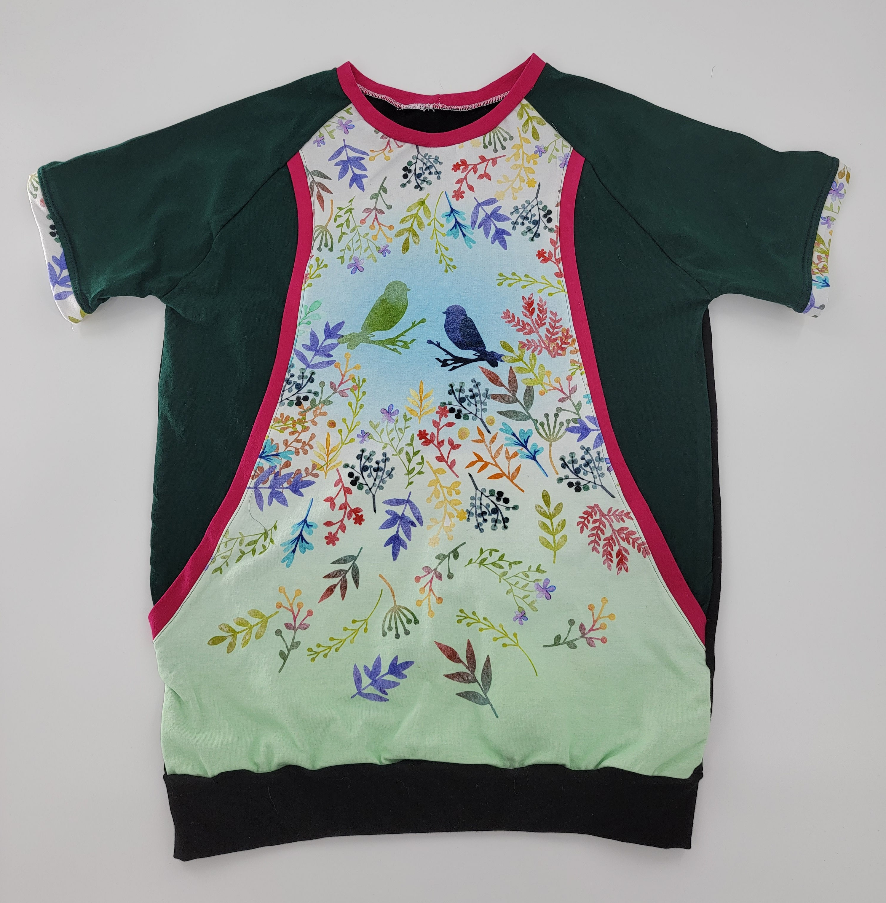 Birdie Fidget Shirt (green/black)