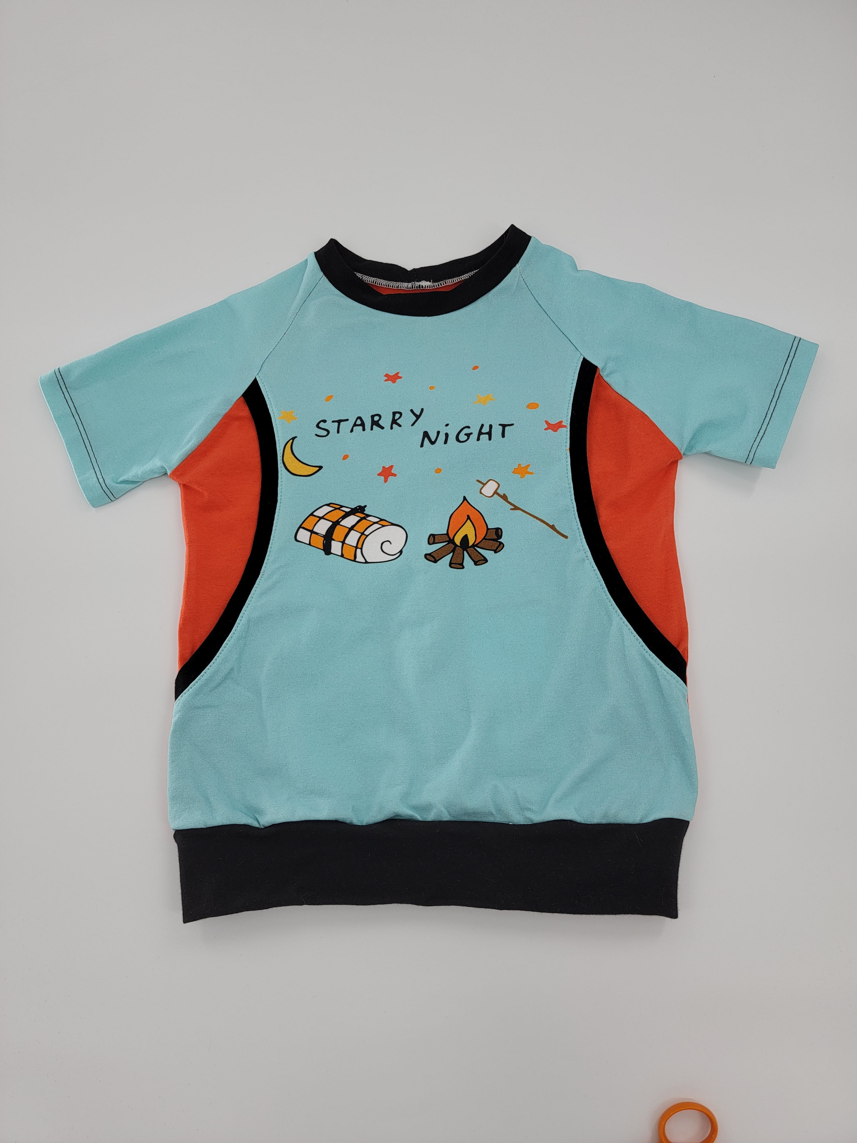 Starry Night Fidget Shirt (Orange)